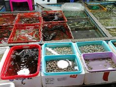 -霞涌市场海鲜摆卖区