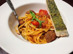 牛肉丸意大利肉酱面-bluefrog蓝蛙(悠唐购物中心店)