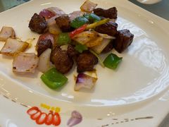 黑椒牛仔粒-骏莱海鲜鱼港(五角场店)