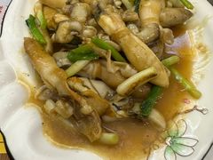 姜葱炒竹蛏-盈田盈粥庄(博山东路店)