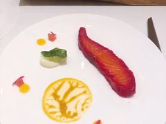 烟熏三文鱼混合芥末酱-福楼法餐厅FLO