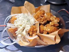 炸鸡一半一半-富乐满韩国正宗炸鸡韩国料理(虹泉路店)