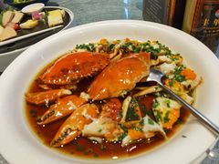 葱油蒸膏蟹-望乡楼上海菜(日月光店)