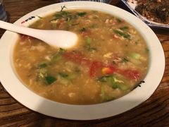 西红柿鸡蛋疙瘩汤-卧龙堡客栈·中餐厅(古北水镇店)