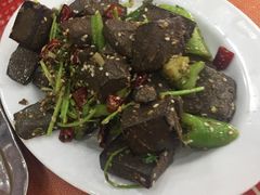 辣炒羊血-教师之家赵家羊汤馆(东青龙街店)