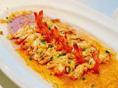 蒜蓉蒸开片虾-张生记(丁香国际店)