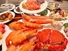 -广州万富希尔顿酒店-感趣自助餐厅·生蚝海鲜刺身