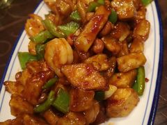 宫爆茄虾球-津津乐乐