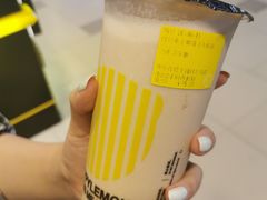 红豆布丁奶茶-快乐柠檬happylemon(日月光店)