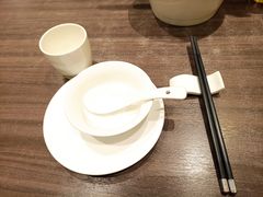 餐具摆设-周锦记广式餐厅(格林生活坊2期店)