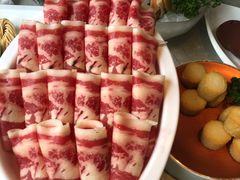 -海上明月海鲜火锅 鲜切牛肉