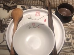 餐具摆设-绿茶餐厅(燕郊永旺店)