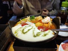芝士奶盖锅-东北烧烤·烤羊腿(天虹店)