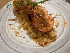 南洋大虾龙利鱼宽面-HELLO 27 意面·沙拉·帕尼尼