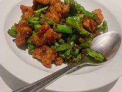 榄菜四季豆炒鸡脆骨-汤城小厨•粤菜•靓汤(金宝街店)