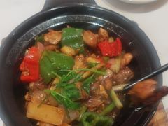 沙姜啫啫走地鸡煲-香港深仔记茶餐厅(东门店)