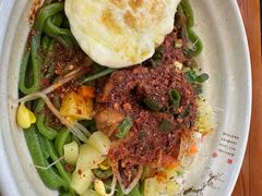 油泼面-手擀菠菜面(西康路店)