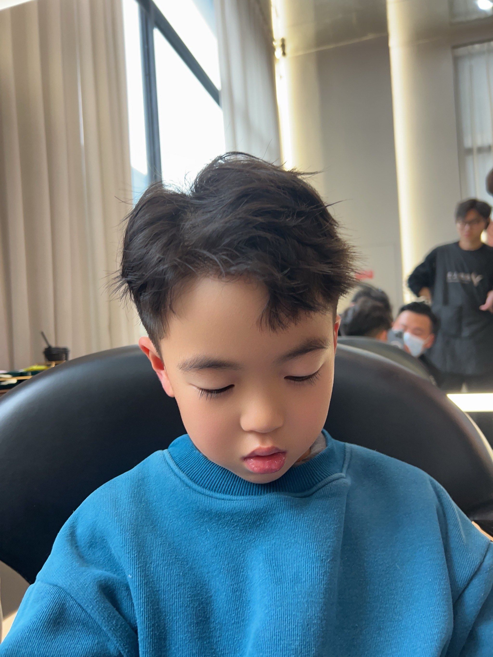 让发型与他们的个性相得益彰短发造型 男孩发型宝宝发型 儿童理发