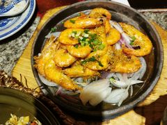 金蒜铁板烤大虾-南京大牌档(香港广场店)