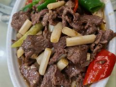 藕尖炒牛肉-深圳柯记餐厅(大望店)