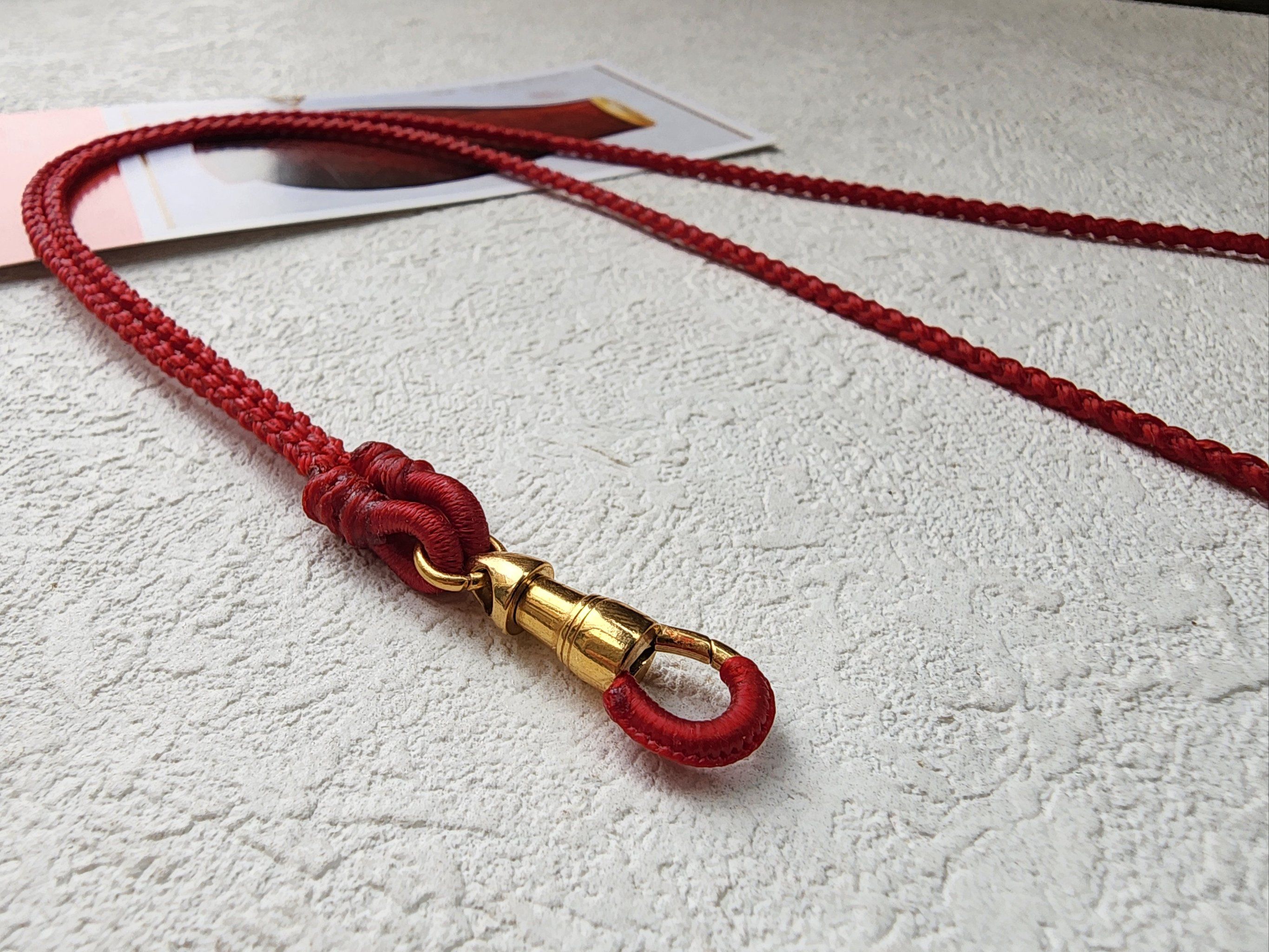 纯手工编织南美蜡项链绳