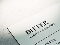 菜单-Bitter酒吧(五原路店)