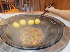 -冰城焰会大丰收铁锅炖(萝岗万达金街店)