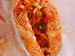 大三角萝卜丝折耳根混合夹心豆腐-518豆腐干(总店)