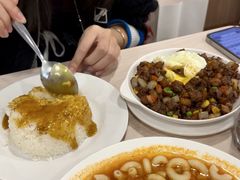 干免治牛肉饭-喜莲咖啡