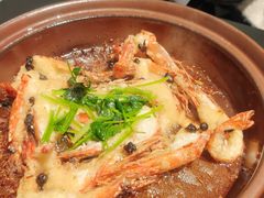 姜蓉豉汁焗黑虎虾-珍滋味海鲜火锅酒家(蓝色港湾店)