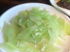 蒜蓉莴笋-不相离盐帮菜(郎园店)