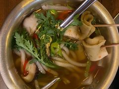 鱼饼乌冬面-包装马车·韩国料理·포장마차