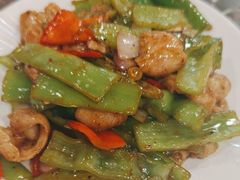 虎皮尖椒炒猪颈肉-日昌餐馆(亦庄店)