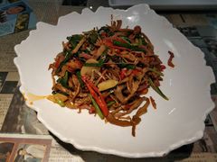 腊肉炒笋丝-豆蔻电影主题餐厅(四牌楼店)