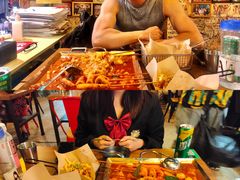 鱼饼火山炒年糕-包装马车·韩国料理·포장마차