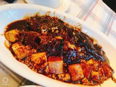 红烧豆腐烩黄鱼-玲珑餐厅(陕西南路店)