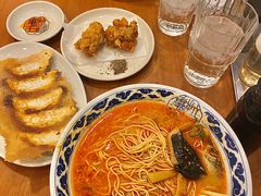 辣叉烧拉面-龜王拉麵(道頓堀店)