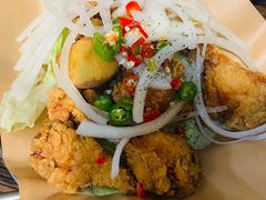 炸鸡翅一半一半-富乐满韩国正宗炸鸡韩国料理(虹泉路店)