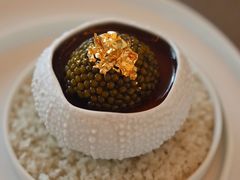 海胆鱼子酱龙虾慕斯-Amber(香港置地文华东方酒店)