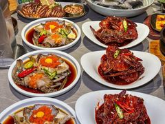 -草家酱蟹炭火烤肉店(珲春南路二店)