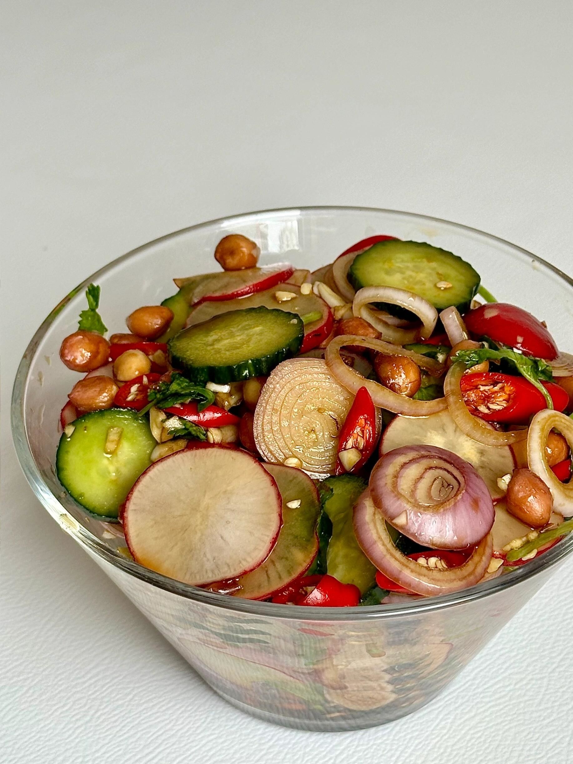 朝鲜族的拌三圈🥗,不需要淋热油的开胃小菜