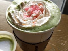 春意浓浓抹茶拿铁-星巴克臻选(威海威高广场店)