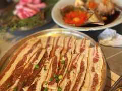 -草家酱蟹炭火烤肉店(珲春南路一店)