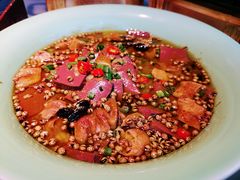 肥肠鸭血-绿茶餐厅(二七万达店)
