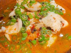 赛里木湖青椒鱼-楼兰新疆主题餐厅(悠方店)