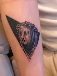 刚纹完-幸运7纹身刺青Lucky7tattoo