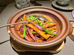 豇豆茄子煲-一川二水•粤川醉(CP静安店)