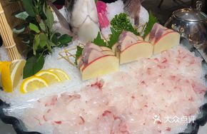 Live Golden Sea Bream with Red Wine Foie Gras