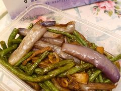 豆角炒山茄子-索菲亚国际大酒店
