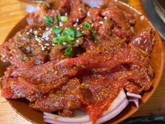 秘制香辣牛肉-胖记烤肉(江汉路店)